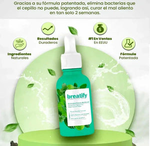 BREATIFY- GOTAS CONTRA EL MAL ALIENTO + ENVIO GRATIS